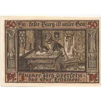 50 Pfennig Luther Jubilee Series