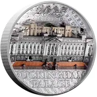5 Pounds - Charles III Buckingham Palace