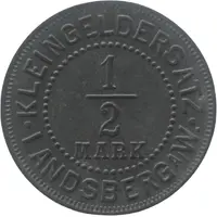 1/2 Mark - Landsberg an der Warthe