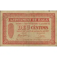 10 Céntimos Bagà