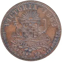 1 Penny - G. Ryland Castlemaine, Victoria