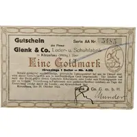 1 Goldmark Künzelsau, Glenk & Co.