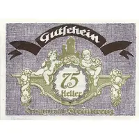 75 Heller Steinkreuz