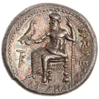 Tetradrachm In the name of Alexander, Pumiathon