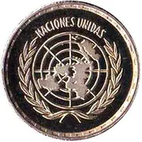 25 Pesetas Guineanas United Nations