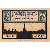 70 Pfennig Sparkasse