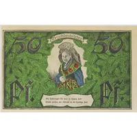 50 Pfennig Thüringer Trachten- und Heimat-Fest