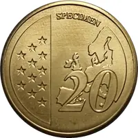 20 Euro Cent Specimen