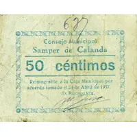 50 Céntimos Samper de Calanda