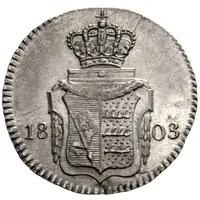 3 Kreuzers - Frederick II