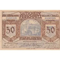 50 Heller Ferschnitz