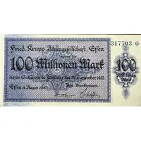 100 000 000 Mark Krupp