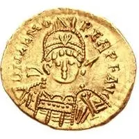 Solidus in the name of Zeno Ravenna mint