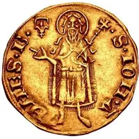 Gold Florin of Provence - Joanna I IOHANA DEI GR IhR SICIL REG
