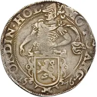 Daalder 'Leeuwendaalder' knight facing left