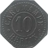 10 Pfennig - Berlin Carl Mampe