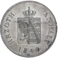 6 Pfennige - Alexander Charles Joint Coinage