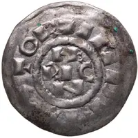 Denier - Henry III / Henry IV as emperors, Milan mint