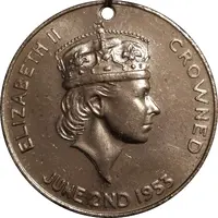 Medal Coronation of Queen Elizabeth II