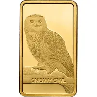 1 Gram Gold PAMP Suisse – Snowy Owl