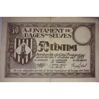 50 Céntimos Bages d'en Selves