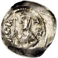 Denier - Bertha of Swabia