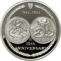 Round Anniversary of Angel bullion