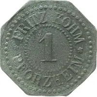 1 Pfennig - Pforzheim Fritz Kohm