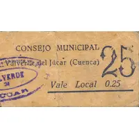 25 Céntimos Valverde de Júcar