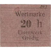 20 Heller Grödig - Eisenwerk
