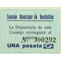 1 Peseta Benifallim