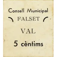 5 Céntimos Falset
