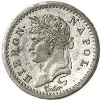 10 Franken - Jérôme Bonaparte Tin pattern strike