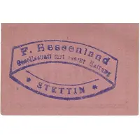 1 Pfennig F. Hessenland