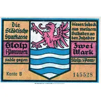 2 Mark Städtische Sparkasse