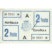 2 Pesetas Bullas