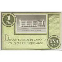 1 Peseta Fonts de Sacalm