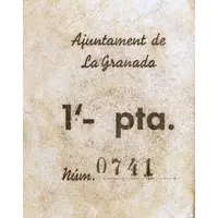 1 Peseta La Granada