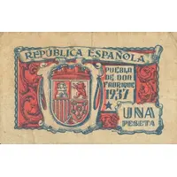 1 Peseta Puebla de Don Fadrique
