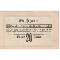 20 Heller Hohenzell