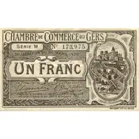 1 Franc - Chambre de Commerce du Gers [32]