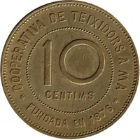 10 Centimos - Cooperativa de Teixidors a Ma