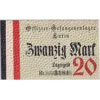 20 Mark Offizier-Gefangenenlager