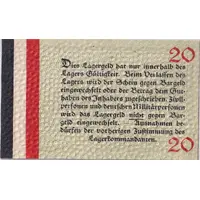 20 Mark Offizier-Gefangenenlager
