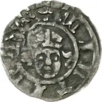 1 Pfennig 'Pfennig auf Würzburger Schlag' - John I