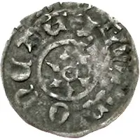 1 Pfennig 'Pfennig auf Würzburger Schlag' - John I