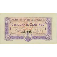 50 Centimes - Chambre de Commerce de Toulouse 31