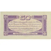 50 Centimes - Chambre de Commerce de Toulouse 31