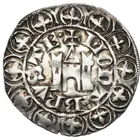 1 Groat - Arnold V Namur style castle