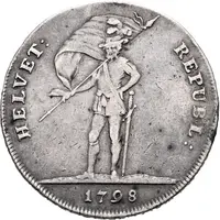 20 Batzen soldier looking left